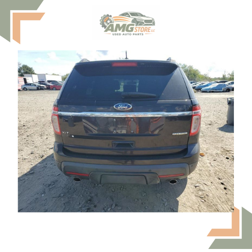 2011–2015 Ford Explorer Right Passenger Side View Door Mirror Power Black — view 3