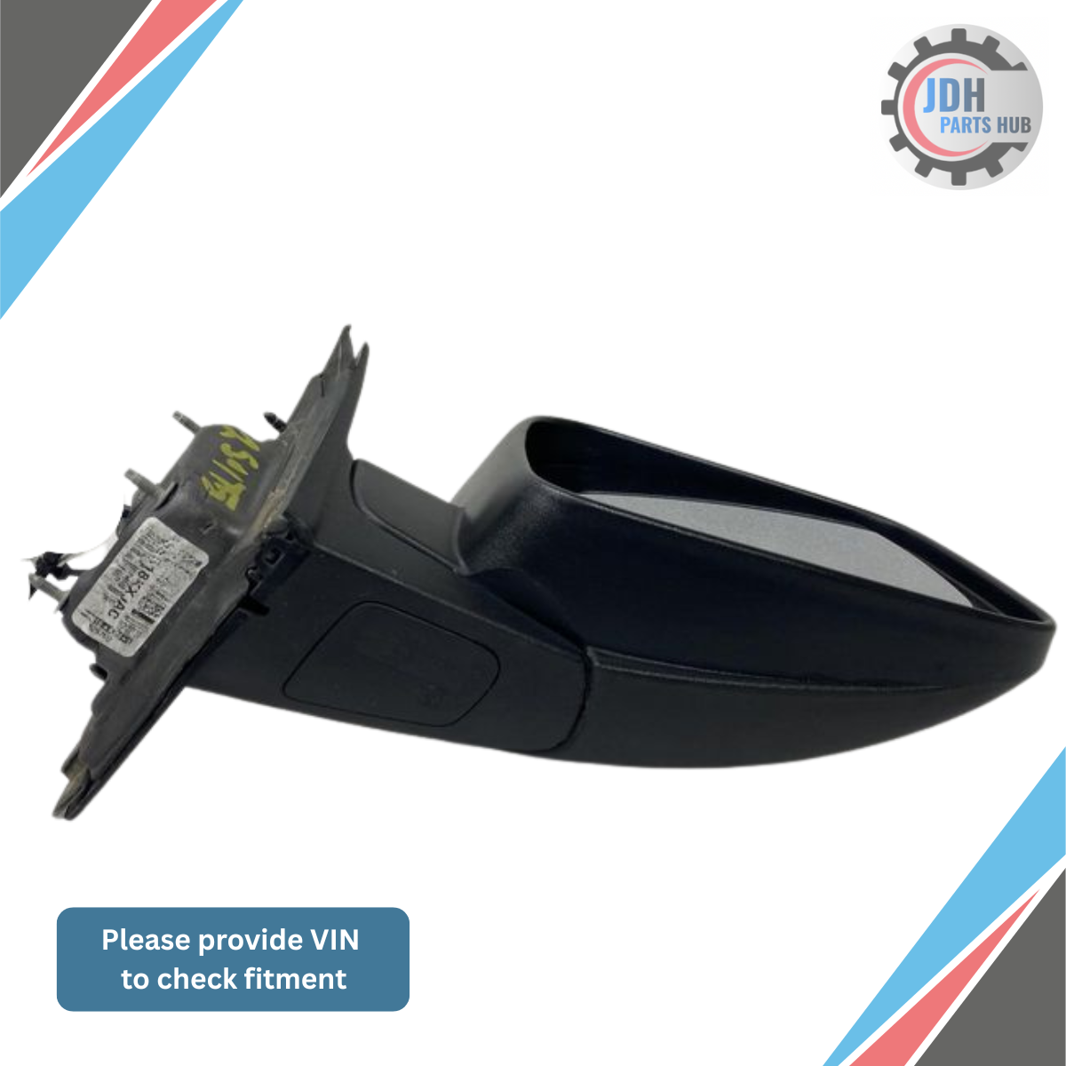 2011–2022 Jeep Grand Cherokee RH Right Door Mirror Assembly OEM — view 3