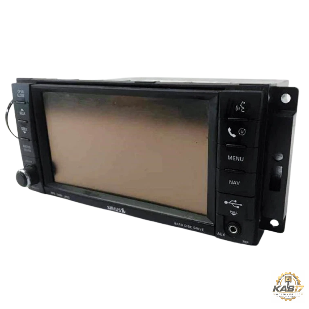 2008–2010 Jeep Grand Cherokee Radio AM FM DVD Player Receiver Navigation ID RER — view 2
