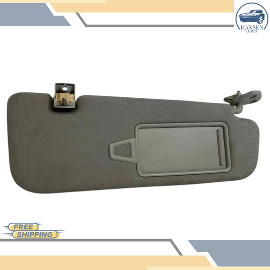 2009–2016 Hyundai Genesis RH Passenger Sunvisor Sun Visor with Mirror Extender OEM — view 1