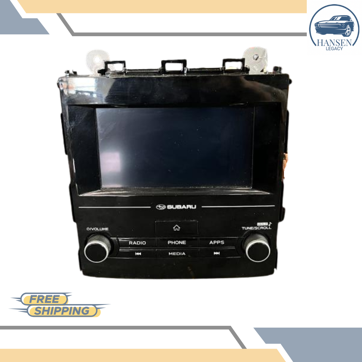 2020–2023 Subaru Impreza Radio/Receiver & Display Screen without Navi 21 22 OEM — view 2