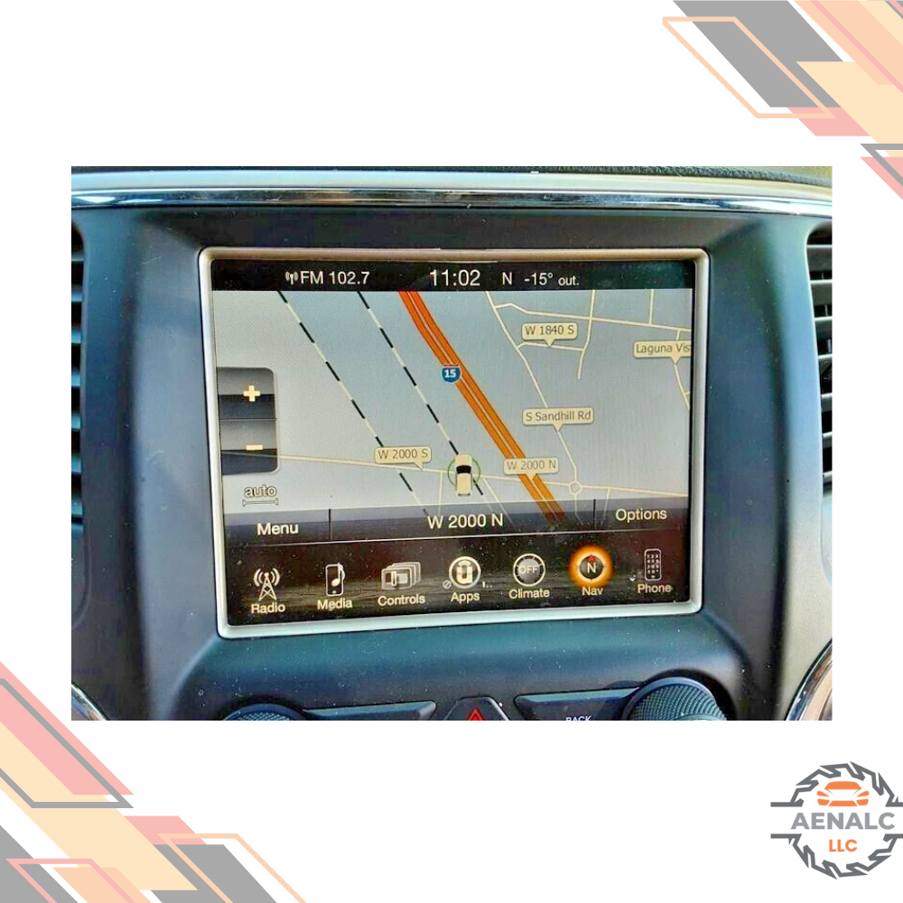2014 Jeep Grand Cherokee 8.4" Radio Display Screen Receiver NAV UConnect SAT OEM — view 3