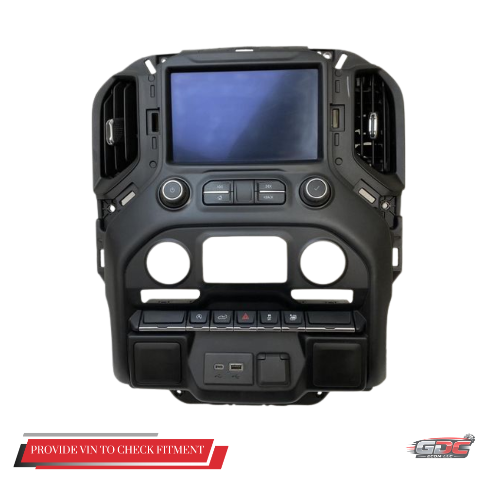 2020 Chevrolet Silverado 1500 Radio Control Panel Display Screen ID 84743975 — view 1