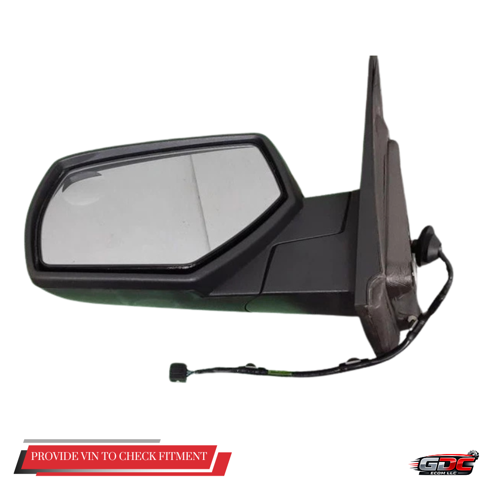 2014–2019 Chevrolet Silverado 1500 Left Driver Side View Door Mirror Maroon OEM — view 3