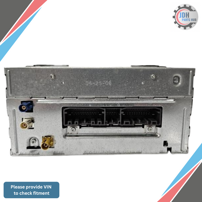 2008–2010 Jeep Commander Dodge Durango Dakota Radio Receiver Navigation RER OEM — view 2