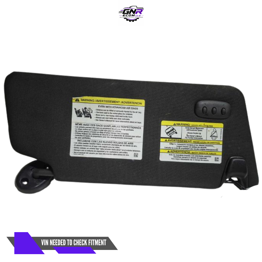 2011–2015 Ford Explorer Driver LH Sun Visor OEM — view 1