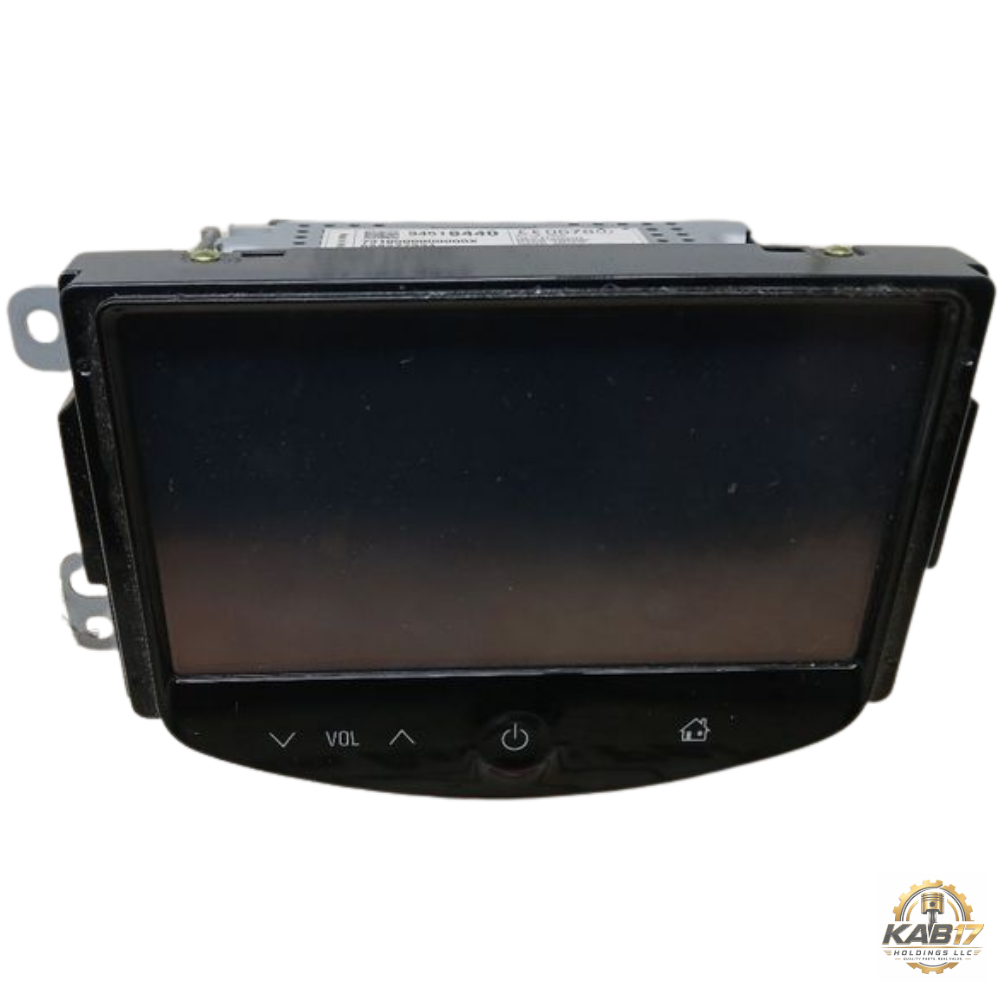 2015–2016 Chevrolet Sonic Radio Receiver Display Screen ID 94518440 OEM — view 1