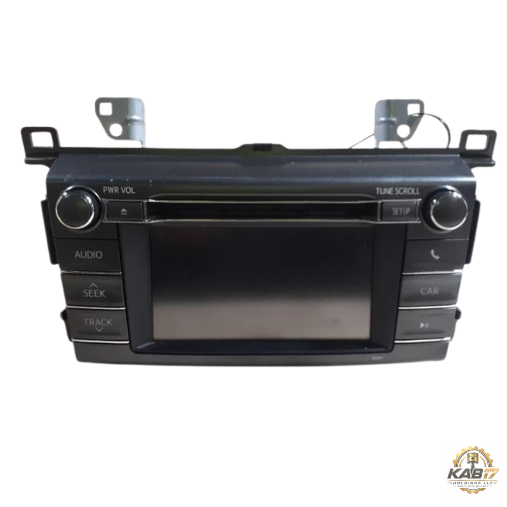 2013–2014 Toyota RAV4 Radio Display & Receiver Screen CD 100071 OEM — view 1