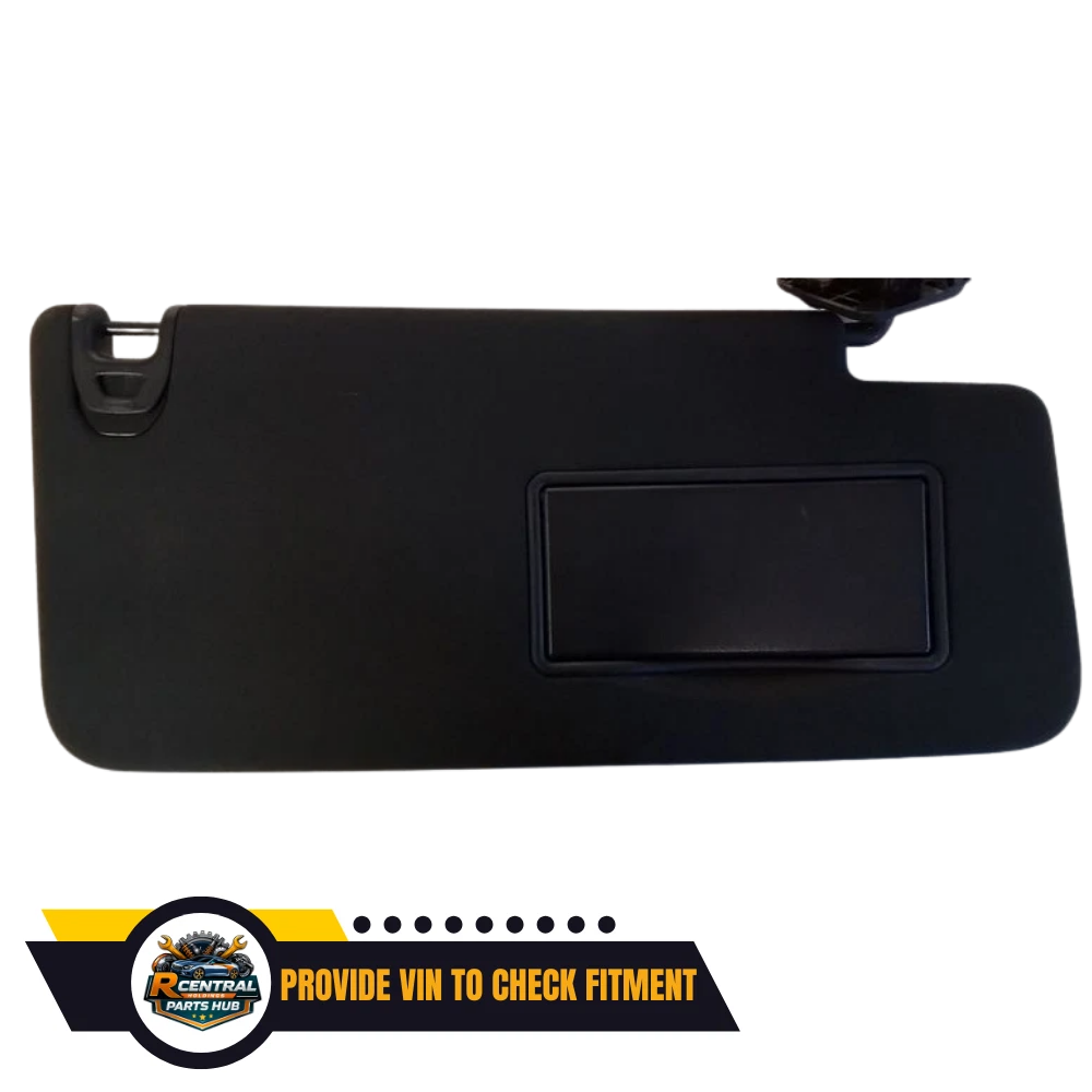 2019–2023 Dodge Ram 1500 Right Passenger Side Sun Visor Illumination Black OEM — view 2