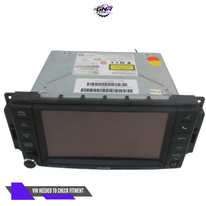 2013–2014 Dodge Challenger AM-FM-CD-DVD-H<wbr/>DD Navigation Uconnect Radio RHR OEM — view 1