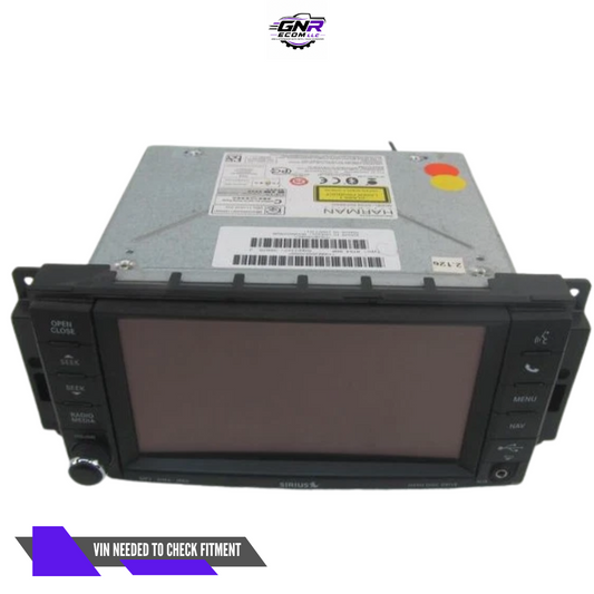2013–2014 Dodge Challenger AM-FM-CD-DVD-H<wbr/>DD Navigation Uconnect Radio RHR OEM — view 1