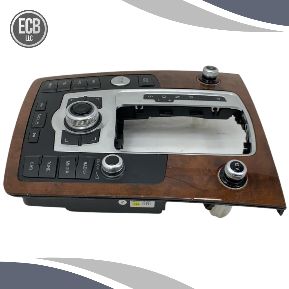 2012–2015 Audi Q7 Radio Control Panel Navigation OEM — view 2