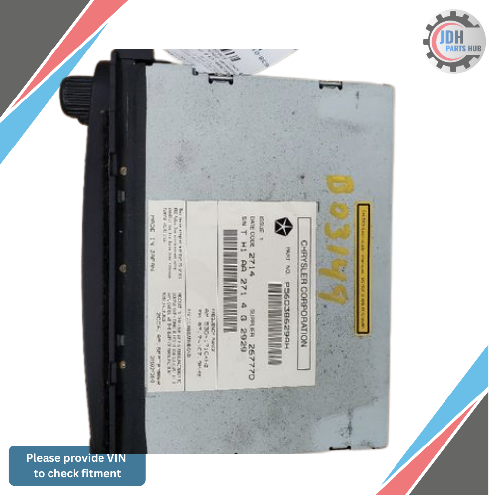 2003–2007 DODGE CHRYSLER JEEP RADIO RECEIVER WITH NAVIGATION OPTION RB1 OEM — view 3