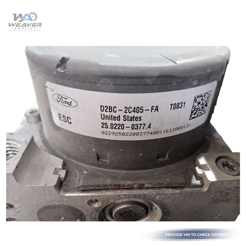 2014–2019 Ford Fiesta ABS Anti Lock Brake Actuator Pump OEM — view 4