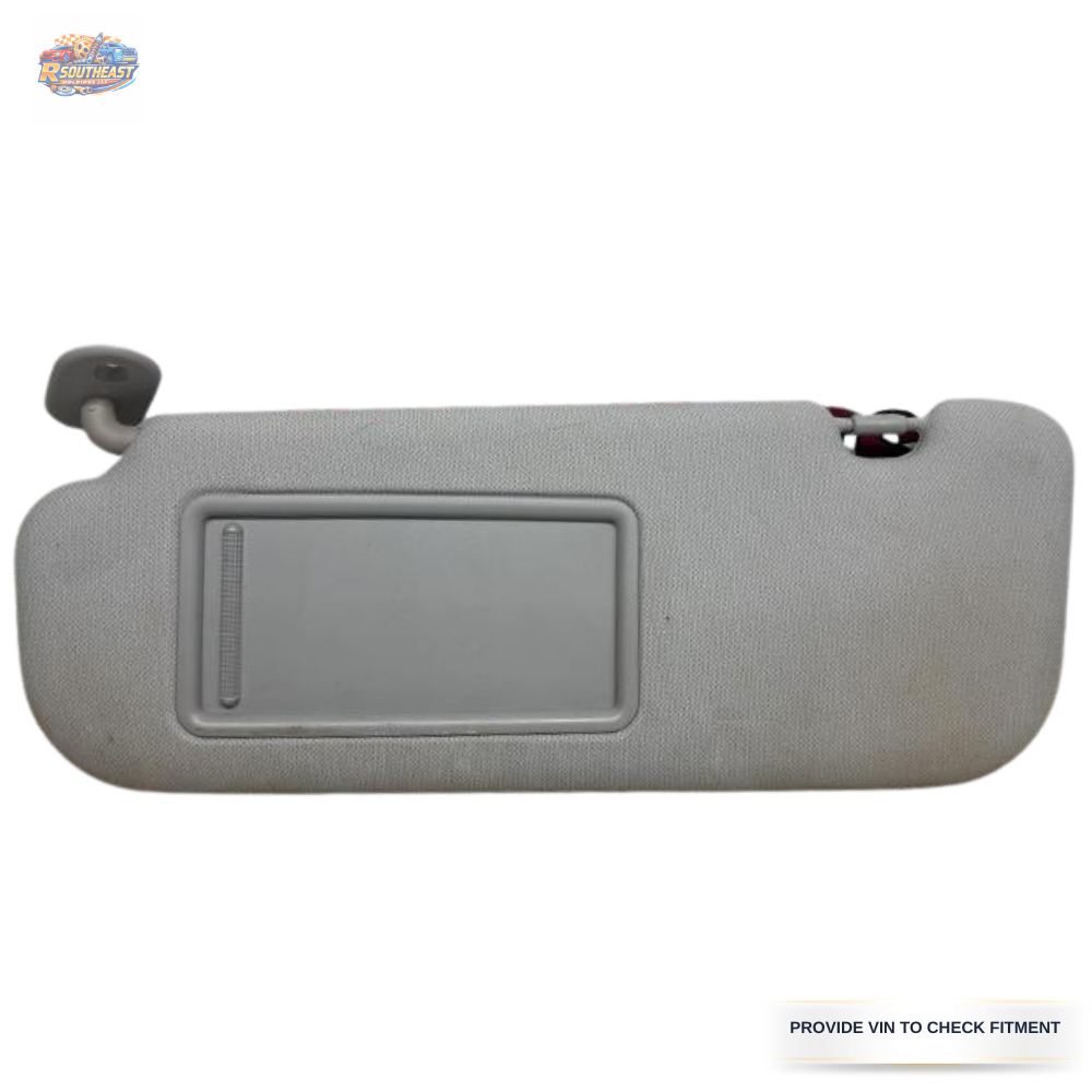 2014–2016 Hyundai Elantra Driver LH Interior Sun Visor with Mirror Gray OEM — view 1