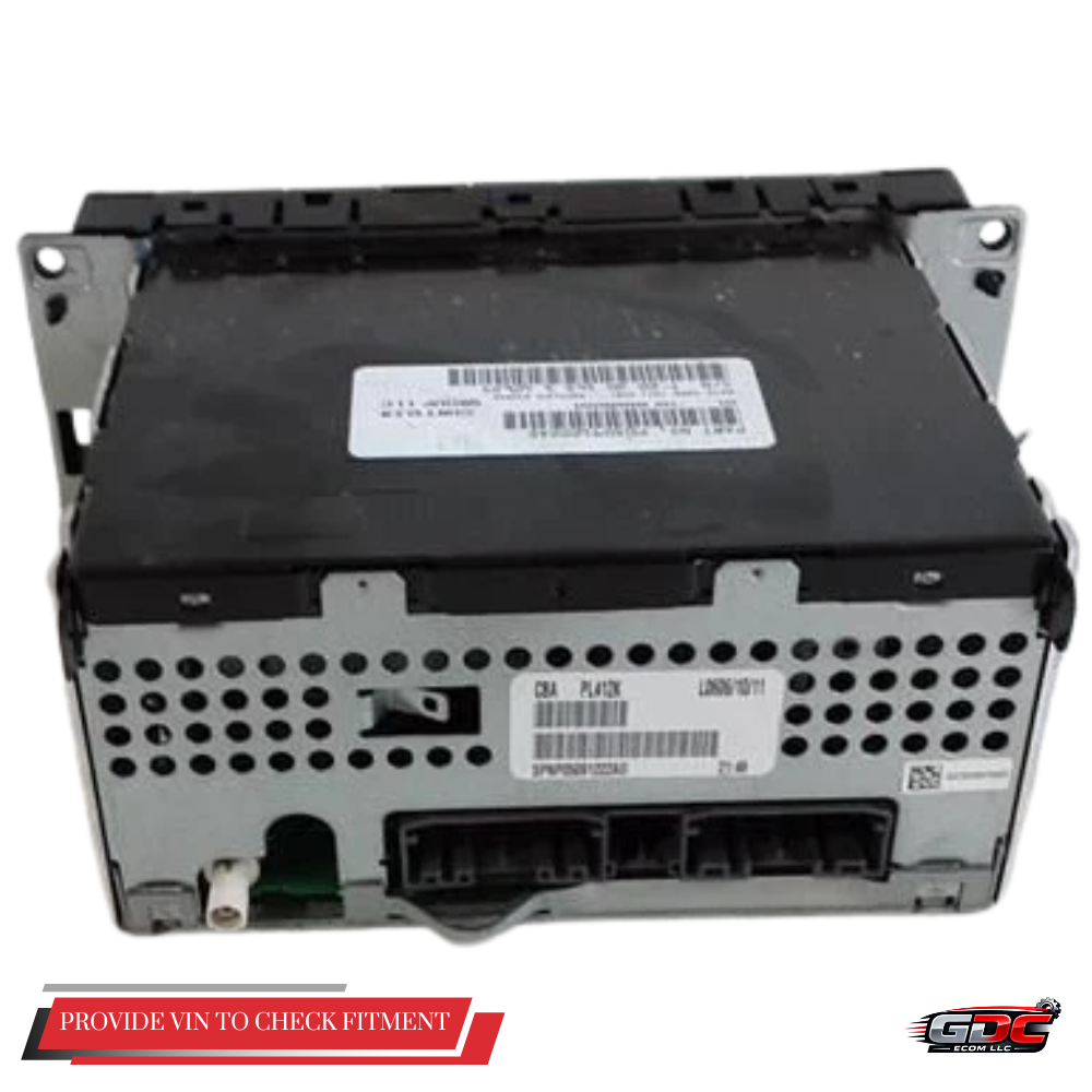 2011–2012 Dodge Caliber AM FM CD MP3 Radio Receiver RES OEM — view 2