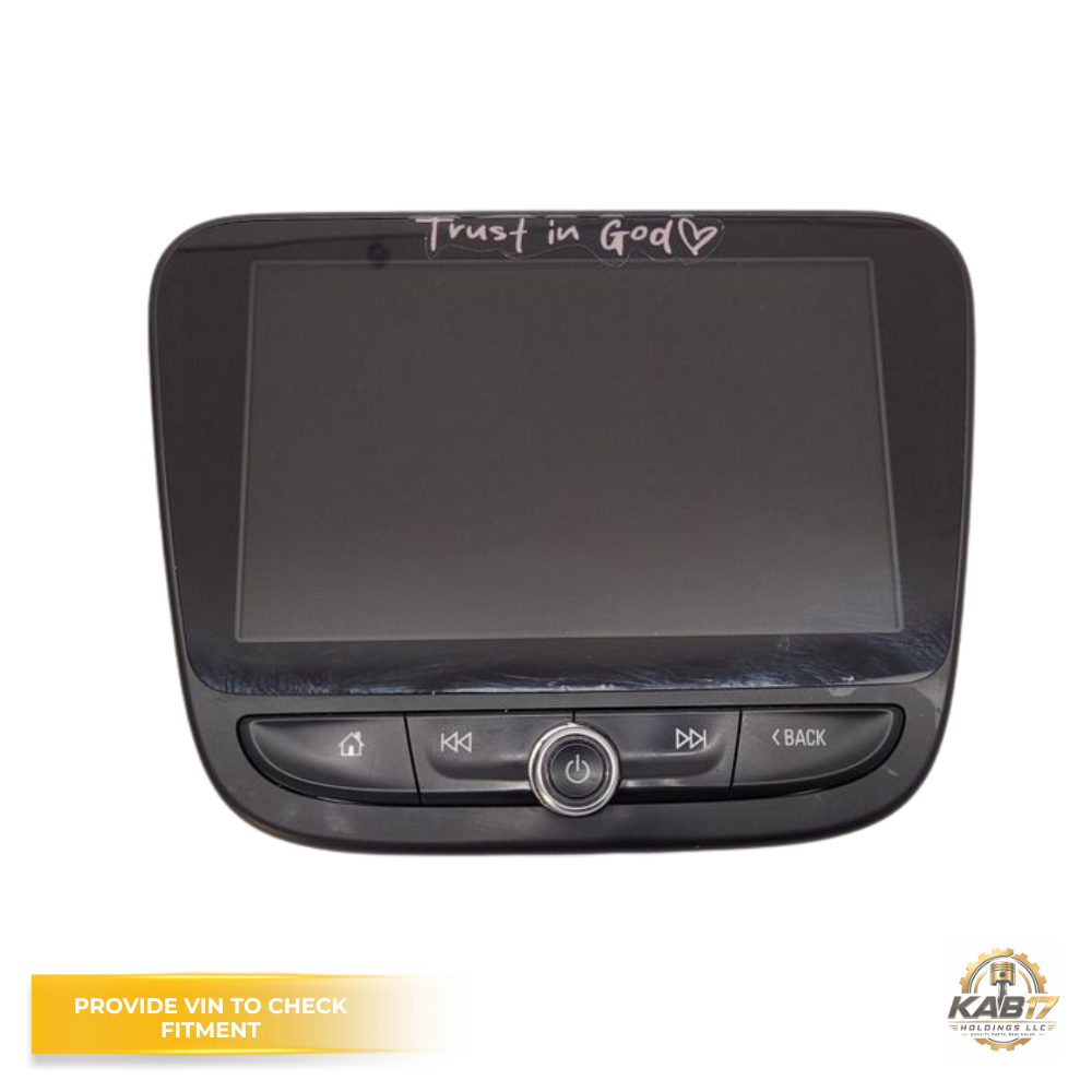 2021–2024 Chevrolet Malibu Radio Dash Display Screen OEM 84712142 — view 1