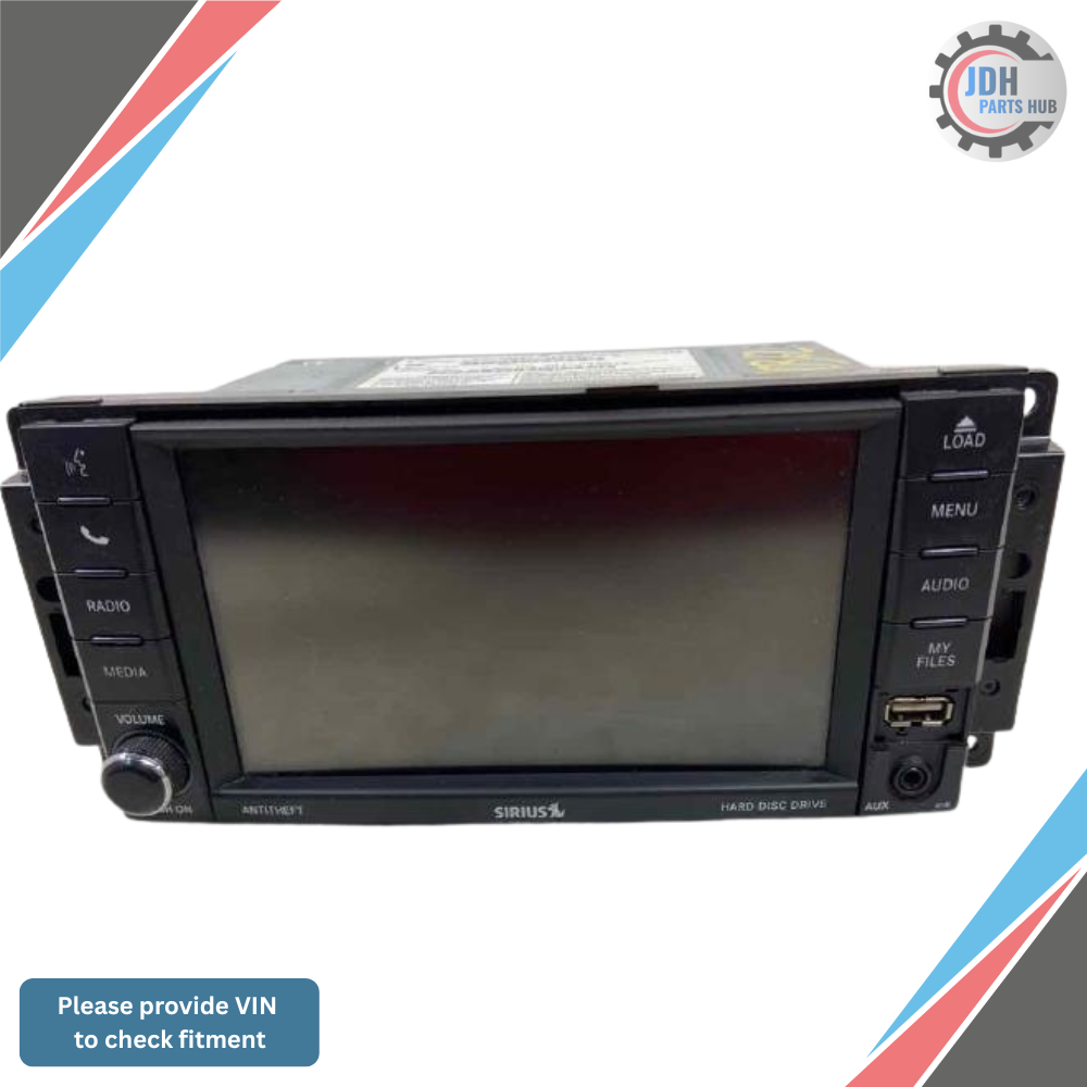 2012–2016 Chrysler Town & Country Navigation Radio Player Display Screen OEM — view 1