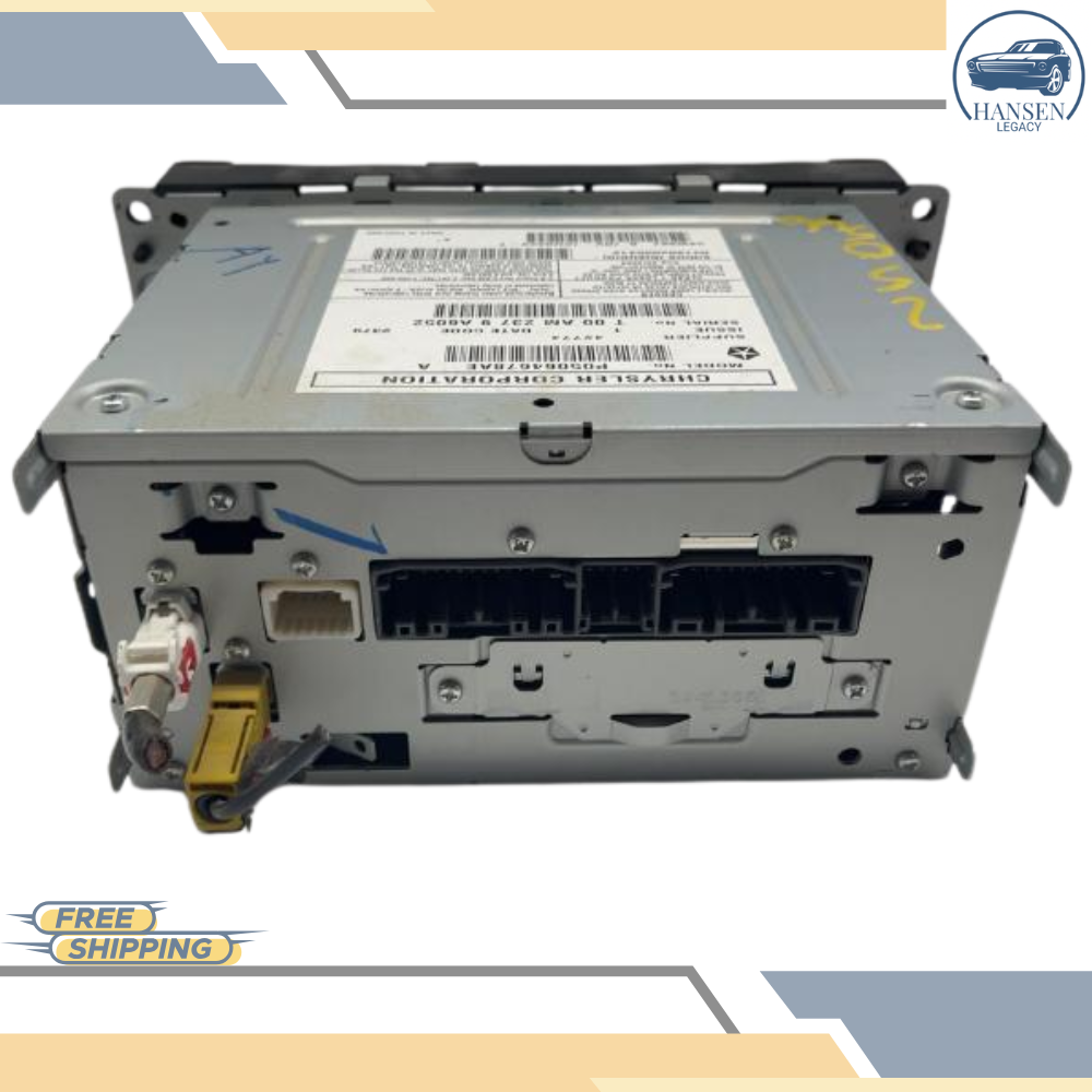 2008–2011 Chrysler Town & Country High Speed Radio CD DVD MyGig RBZ OEM — view 4