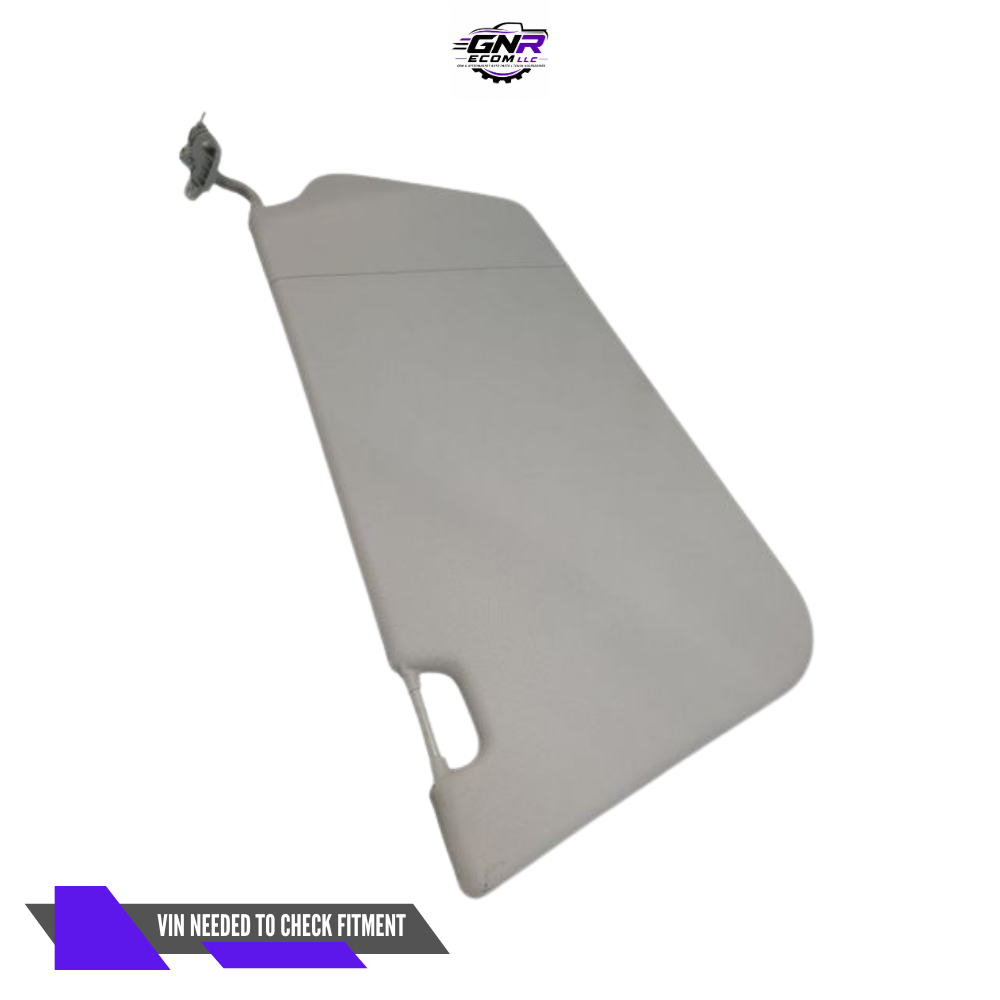 2015–2019 Ford Transit 250 Passenger RH Interior Sun Visor Gray OEM — view 2