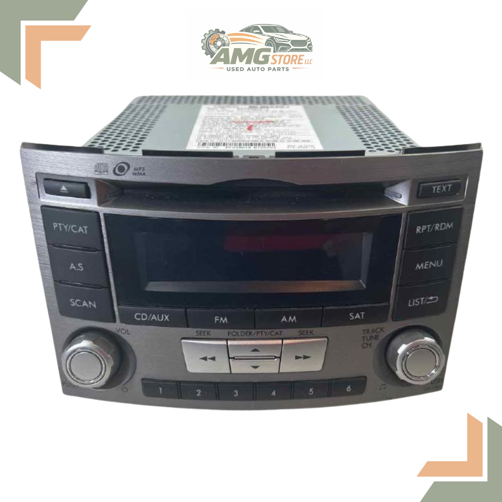 2012–2014 Subaru Legacy AM FM CD Radio Receiver ID CE617U1 — view 3