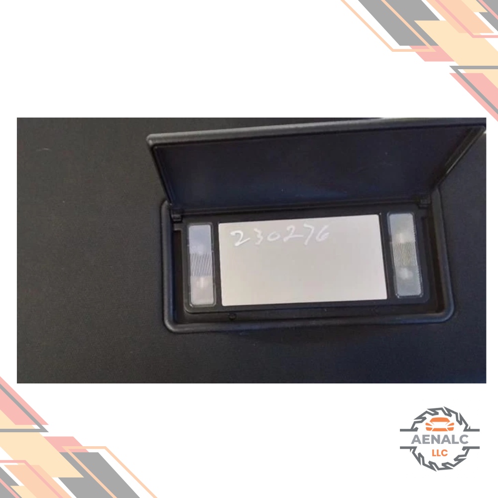2019–2023 Dodge Ram 1500 Right Passenger Side Sun Visor Illumination Black OEM — view 3