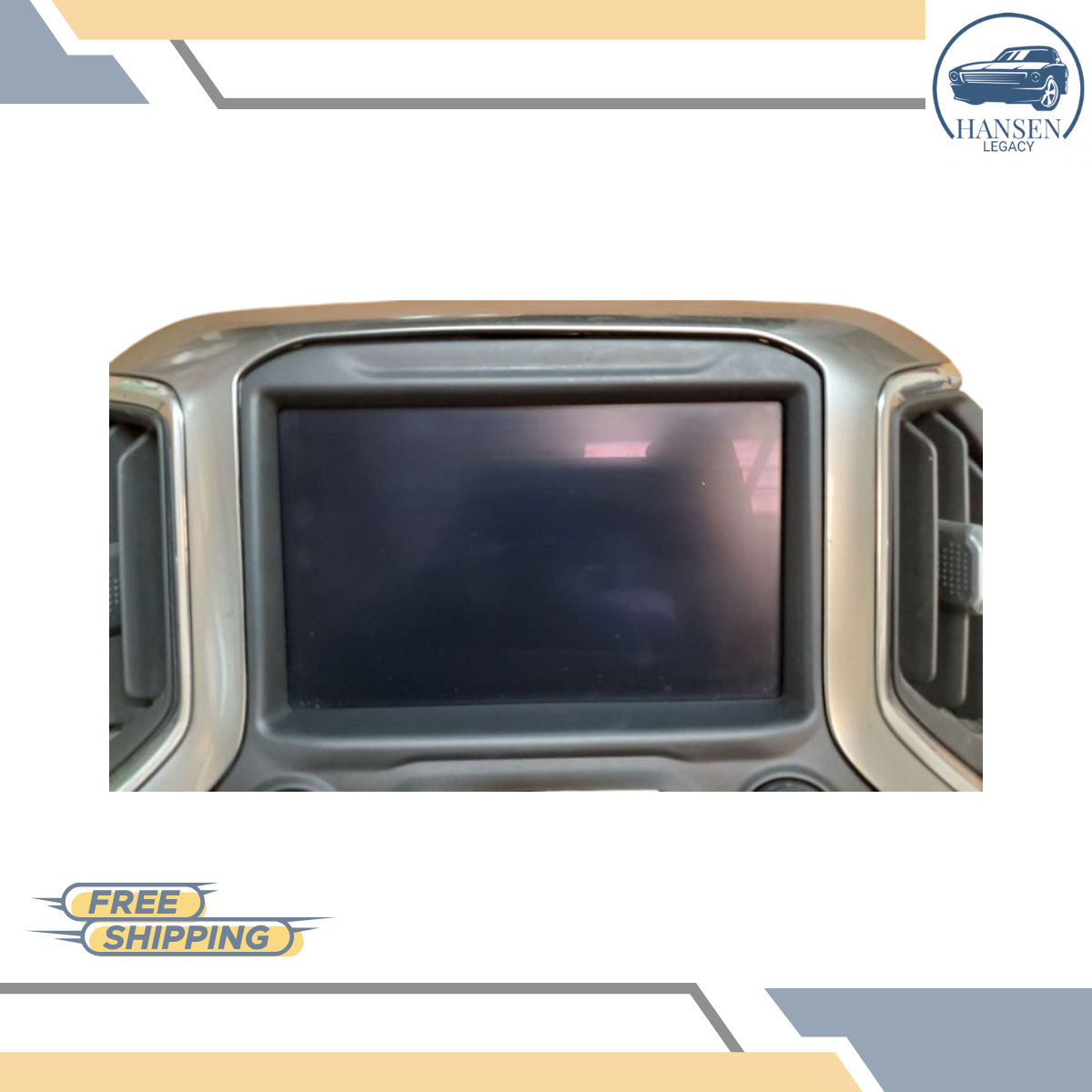 2019–2022 Chevrolet Silverado 1500 2500 3500 Control Panel with Screen ID 84692392 — view 3