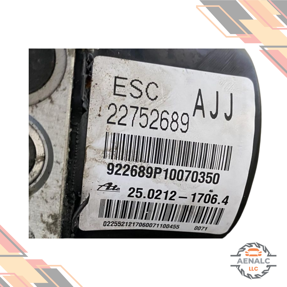 2011 GMC Terrain ABS Anti Lock Brake Actuator Pump OEM — view 4