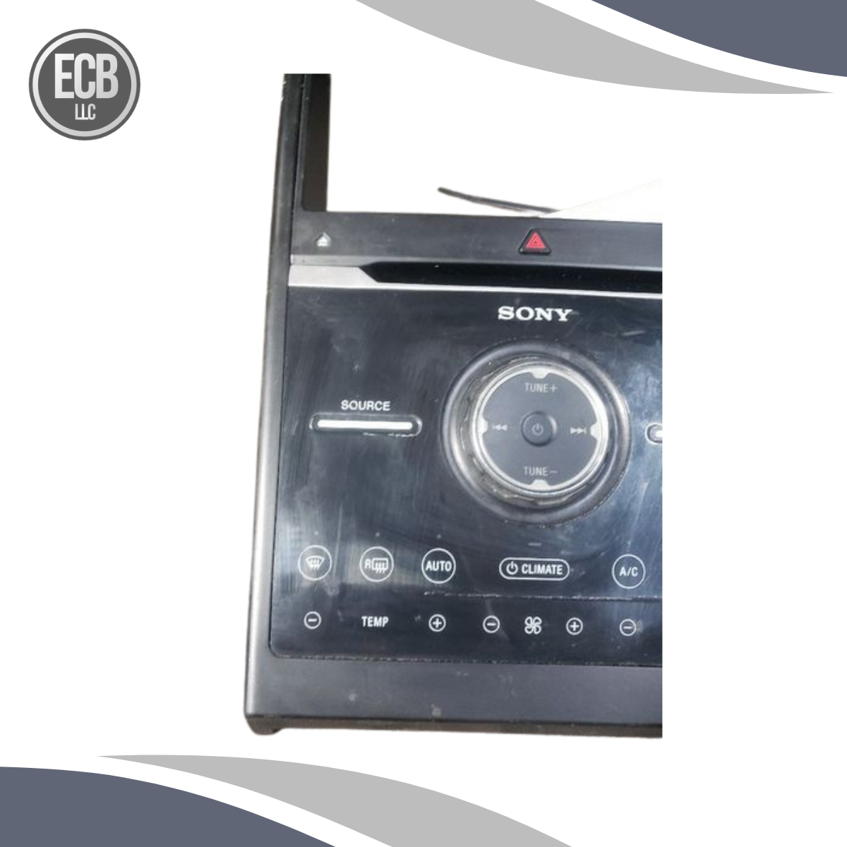 2013–2019 Ford Flex Sony Radio Climate Control Panel 8" Screen OEM — view 3
