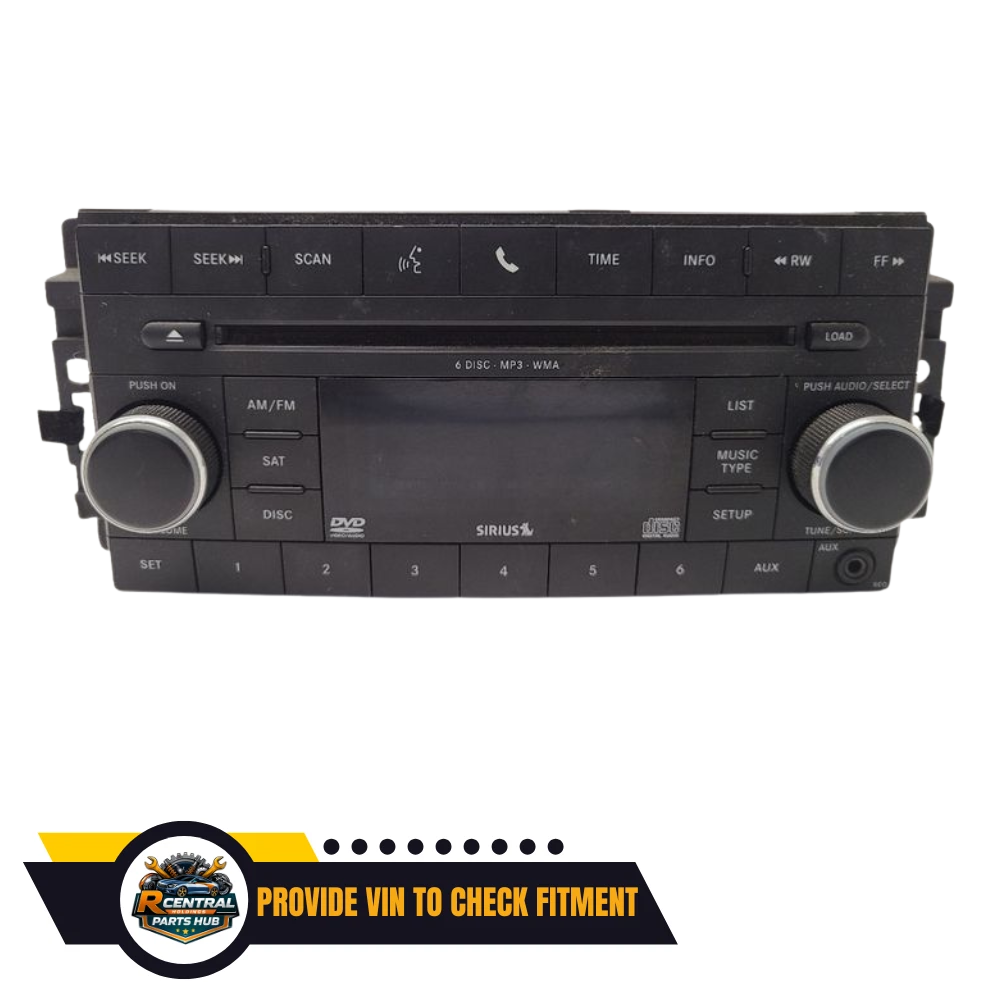 2010–2014 Jeep Wrangler AM/FM Radio Receiver - Tested & Guaranteed OEM — view 1
