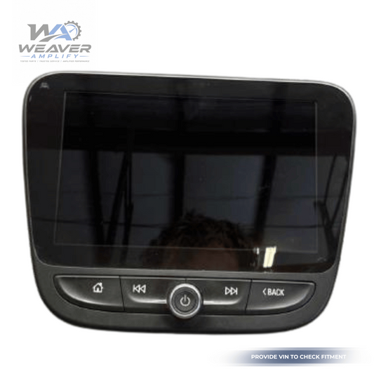 2019–2023 Chevrolet Malibu Dash Mounted Information Display Screen OEM — view 1