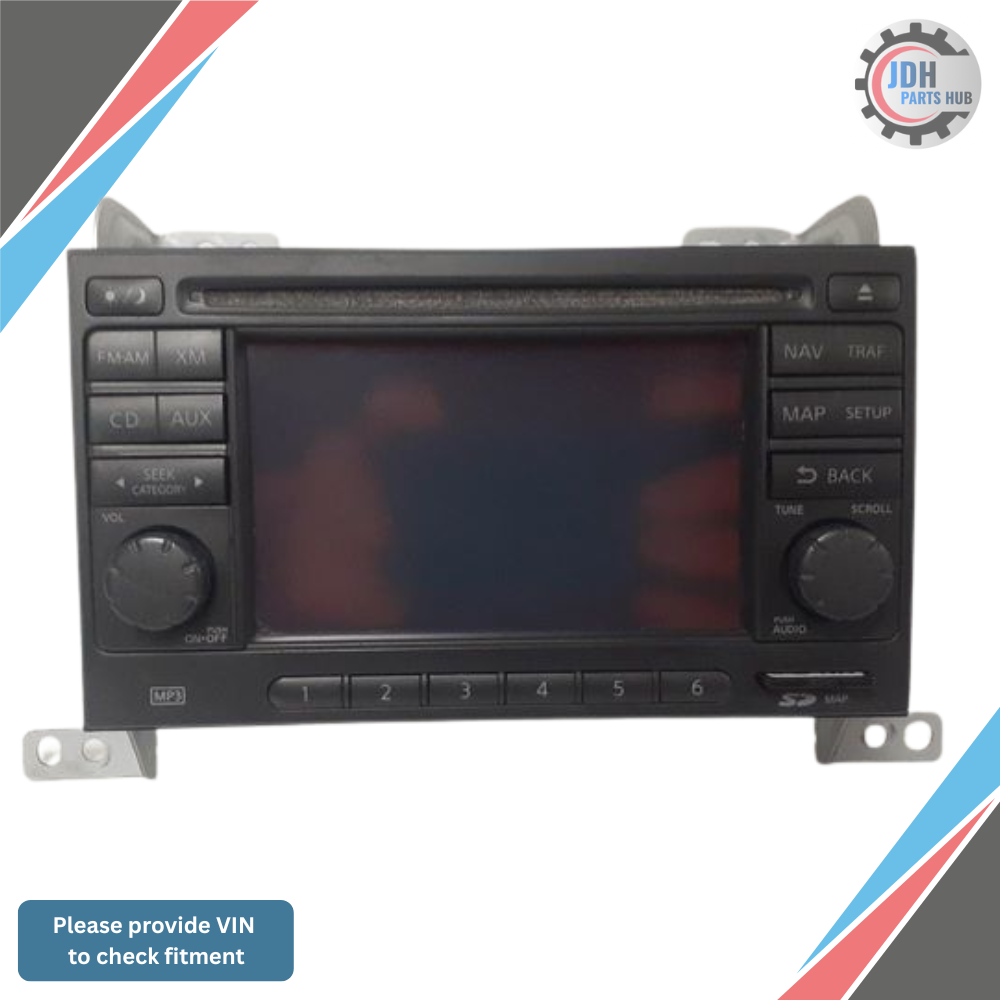 2011 Nissan Juke Radio Receiver Navigation with Display OEM — view 1