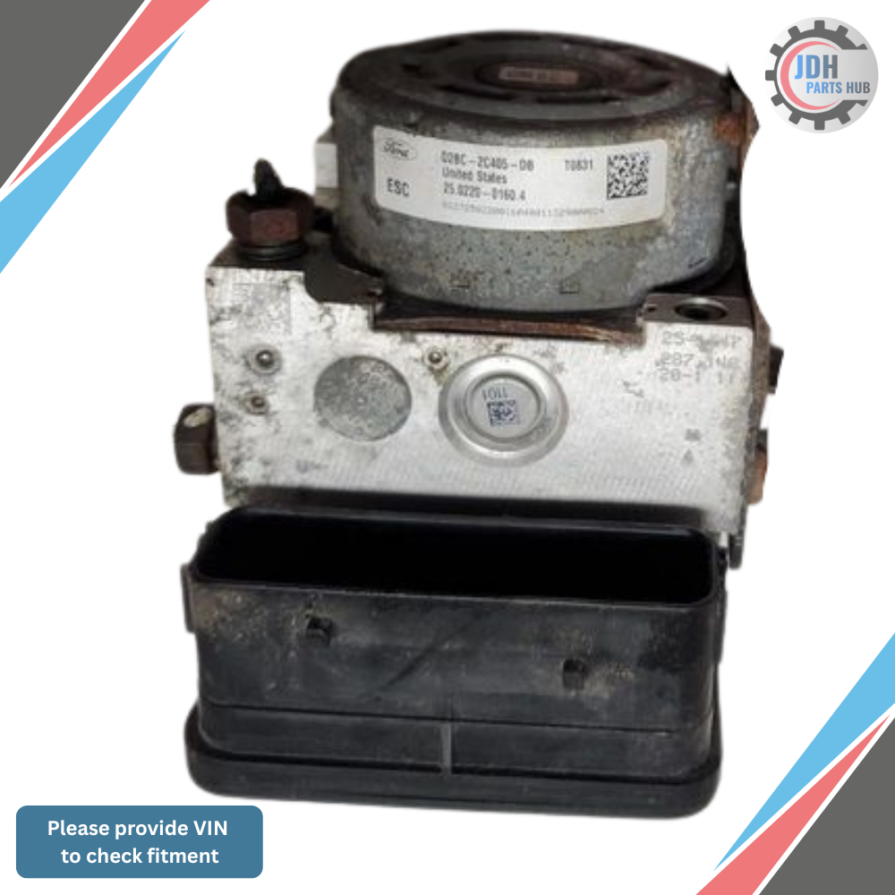2014–2019 Ford Fiesta ABS Anti-Lock Brake Pump Actuator Control Module Assembly — view 1