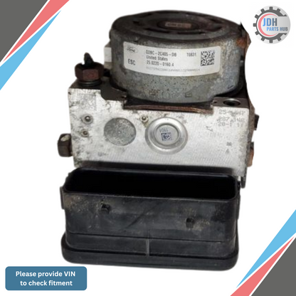 2014–2019 Ford Fiesta ABS Anti-Lock Brake Pump Actuator Control Module Assembly — view 1