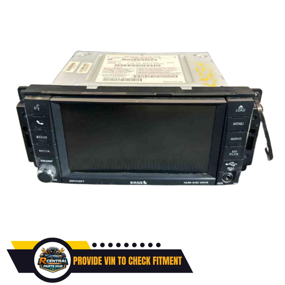 2013–2019 Dodge Caravan AM FM CD Satellite Radio Receiver RBZ — view 1