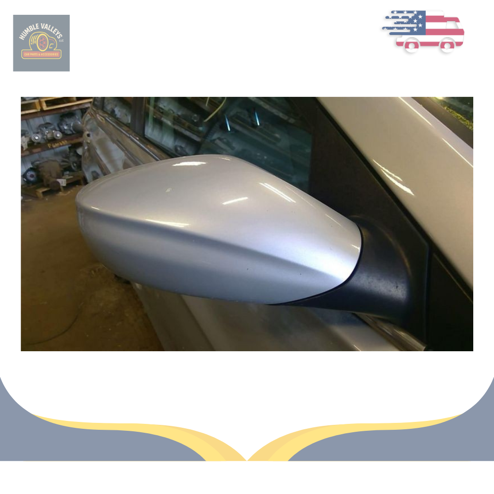 2011–2014 Hyundai Sonata Right Passenger Side View Door Mirror Assembly Silver — view 2