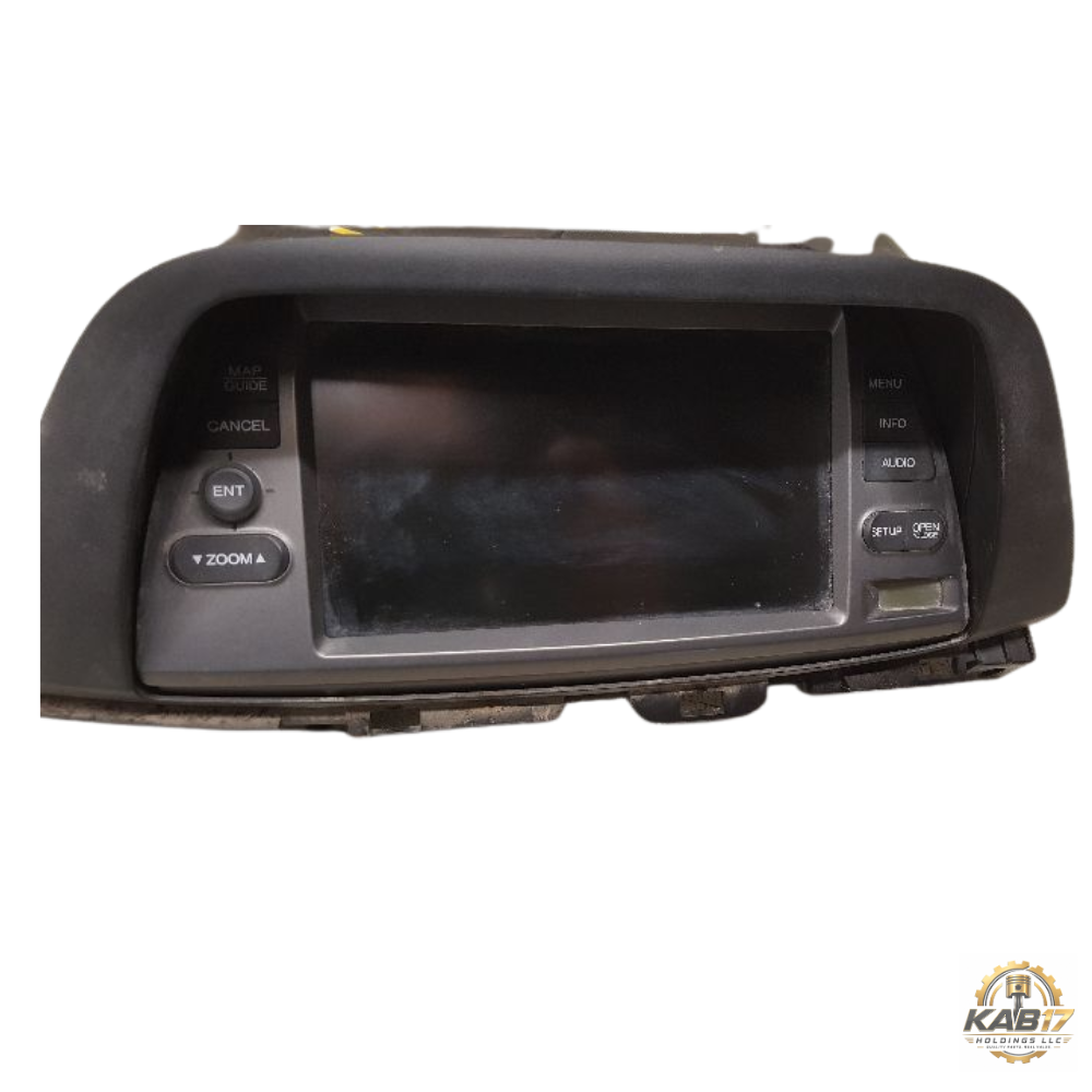 2007–2010 Honda Odyssey AM FM Navigation Radio DISPLAY SCREEN OEM 07 08 09 10 — view 2