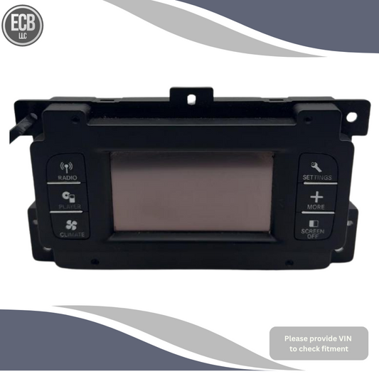 2011–2019 Dodge Journey Information Display Screen 4.3" OEM — view 1