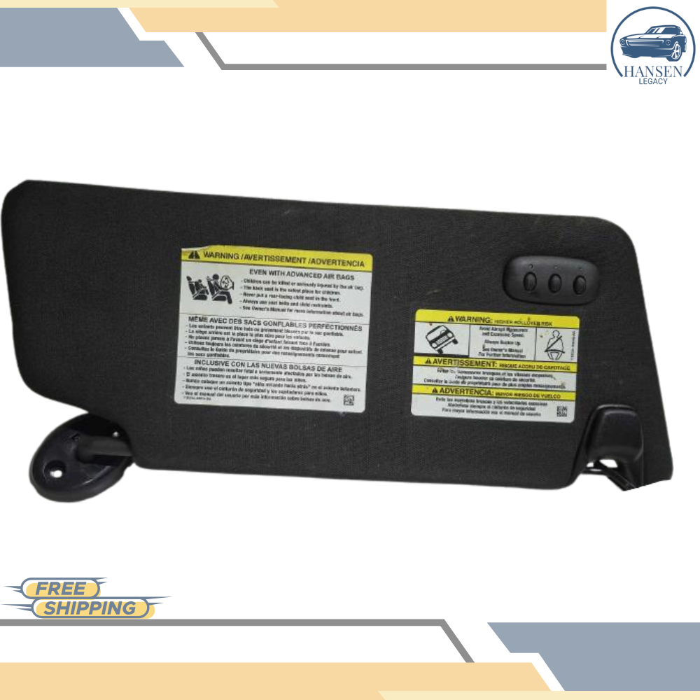 2011–2015 Ford Explorer Driver LH Sun Visor OEM — view 1
