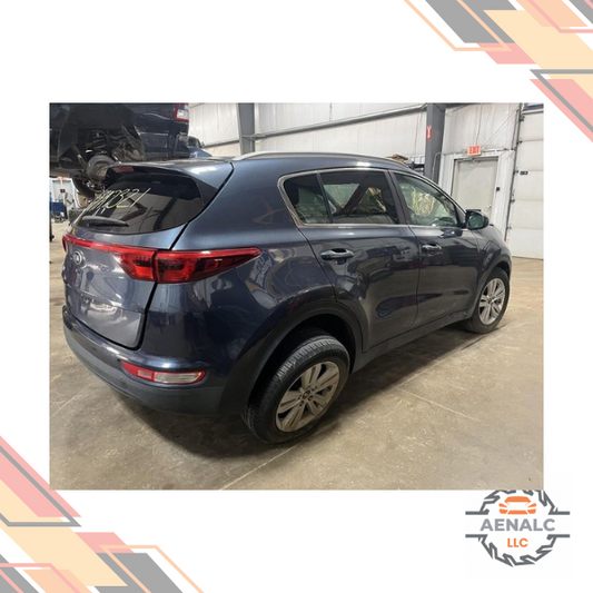 2017–2022 Kia Sportage Right Passenger Side View Door Mirror RH Blue — view 1
