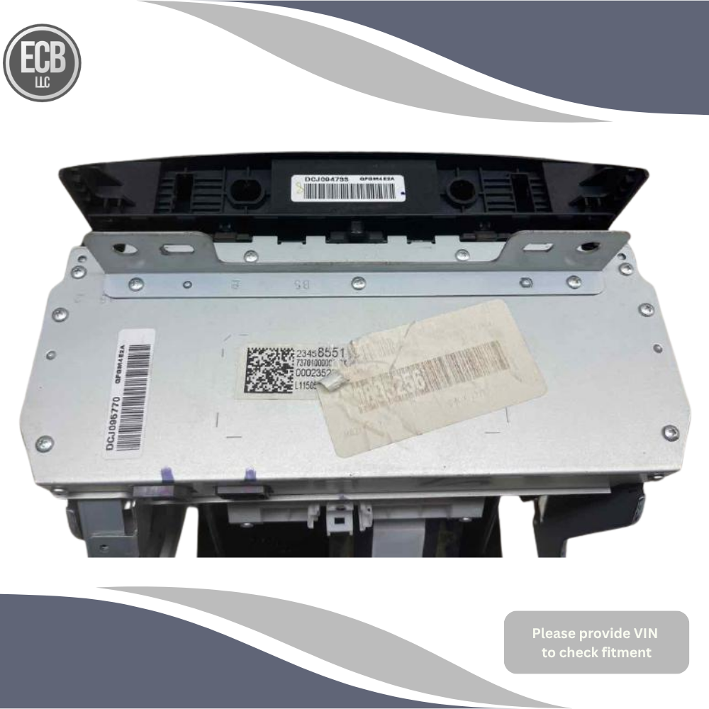 2014–2017 Chevrolet Impala Radio AM/FM MyLink 8" Display Screen Media Control Panel — view 3