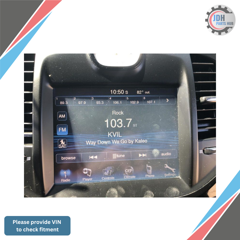 2011–2014 Chrysler 300 Dodge Charger Radio Info Information Display Screen OEM — view 2