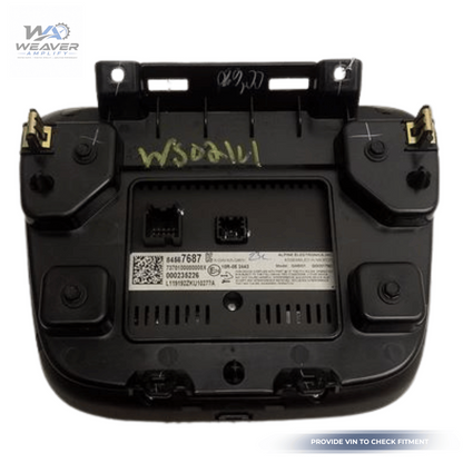 2019–2023 Chevrolet Malibu Dash Mounted Information Display Screen OEM — view 3