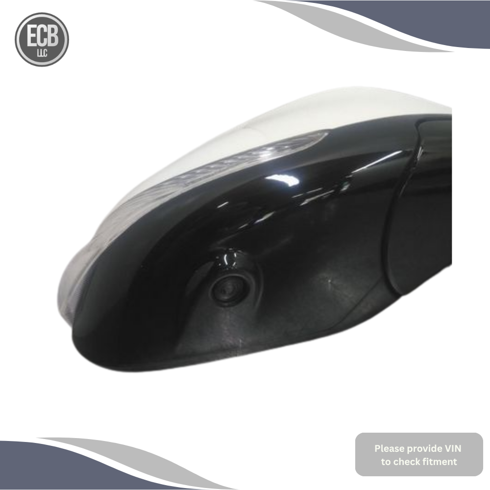 2017–2020 Infiniti QX60 Right Passenger Side Door Mirror Assembly White — view 3