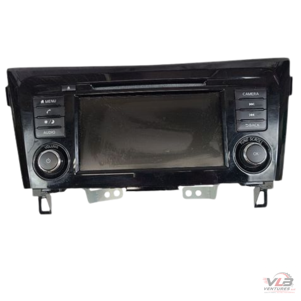 2018–2020 Nissan Rogue AM FM CD Radio Display & Receiver Single CD OEM 18 19 20 — view 1