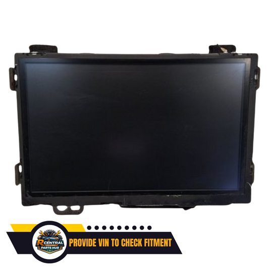 2018 Nissan Pathfinder GPS Display Screen with Navigation Dash Mounted OEM — view 1