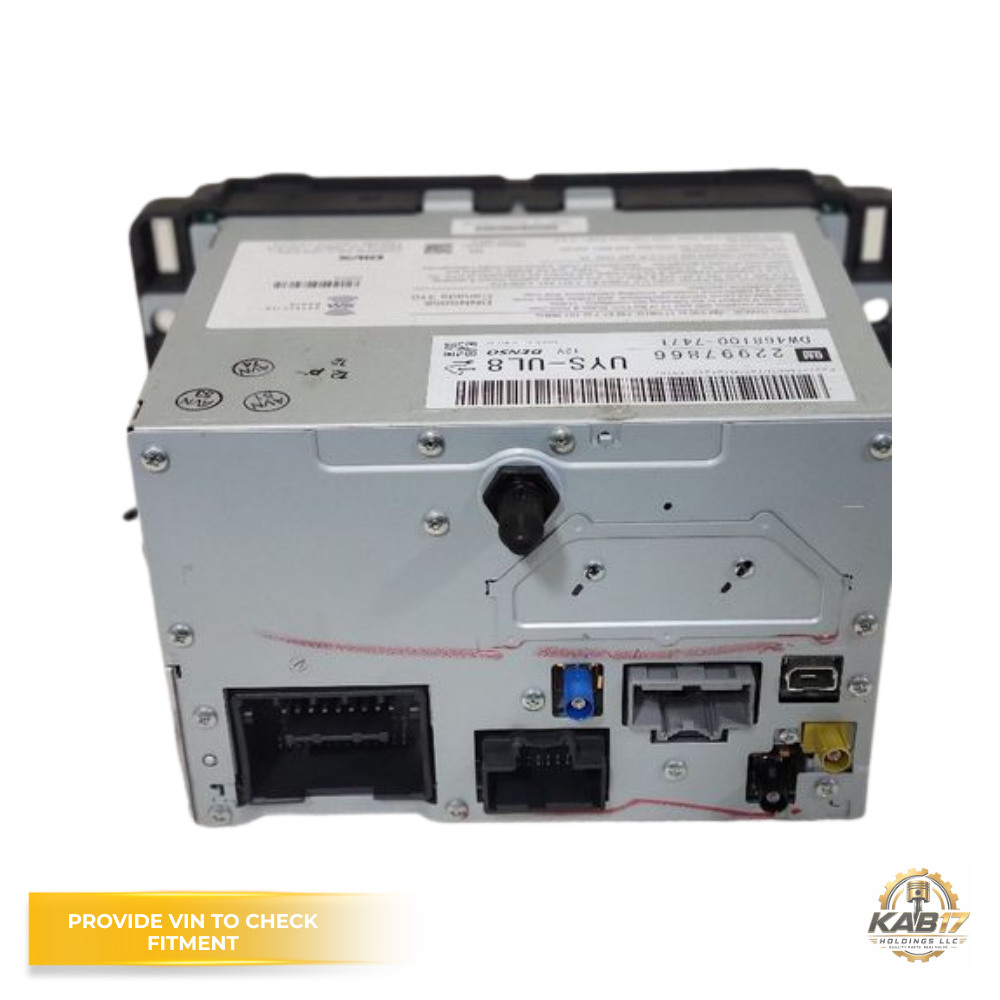 2012–2014 Chevrolet Tahoe Silverado 1500 Radio Receiver Navigation OEM — view 5