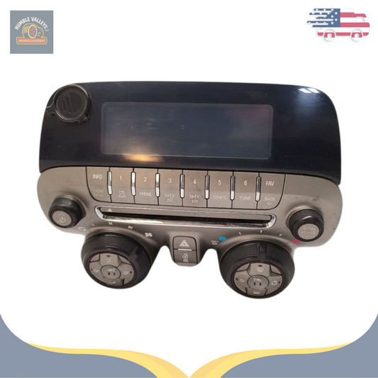 2010–2012 Chevrolet Camaro Radio Control Panel KA1 — view 1