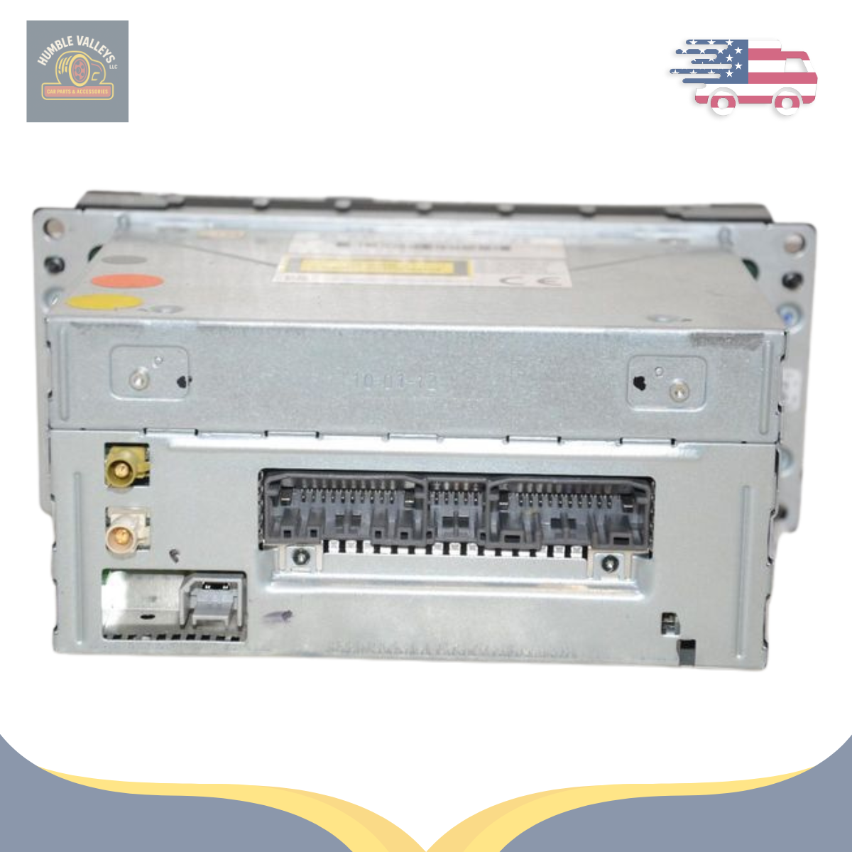 2013 Dodge Avenger AM-FM-CD-DVD-H<wbr/>DD with Navigation UConnect Radio Face ID RHR — view 3