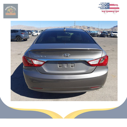 2011–2014 Hyundai Sonata Right Passenger Side View Door Mirror Assembly Gray — view 3